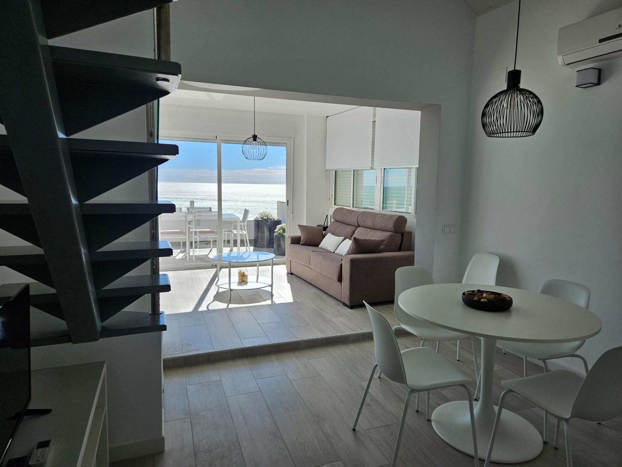 Fantástico Dúplex Con Vistas Impresionantes Al Mar Peñíscola Esterno foto