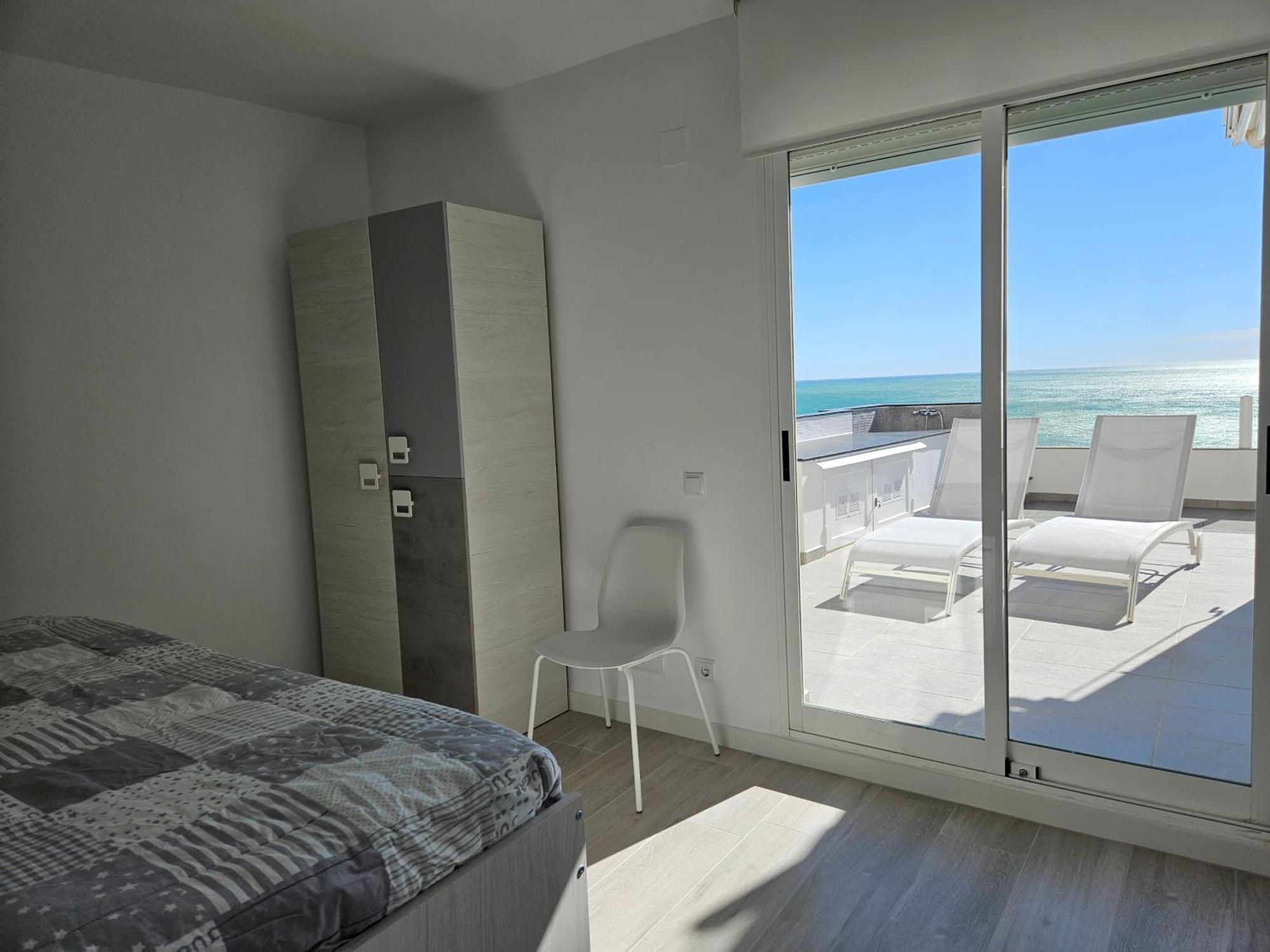 Fantástico Dúplex Con Vistas Impresionantes Al Mar Peñíscola Esterno foto