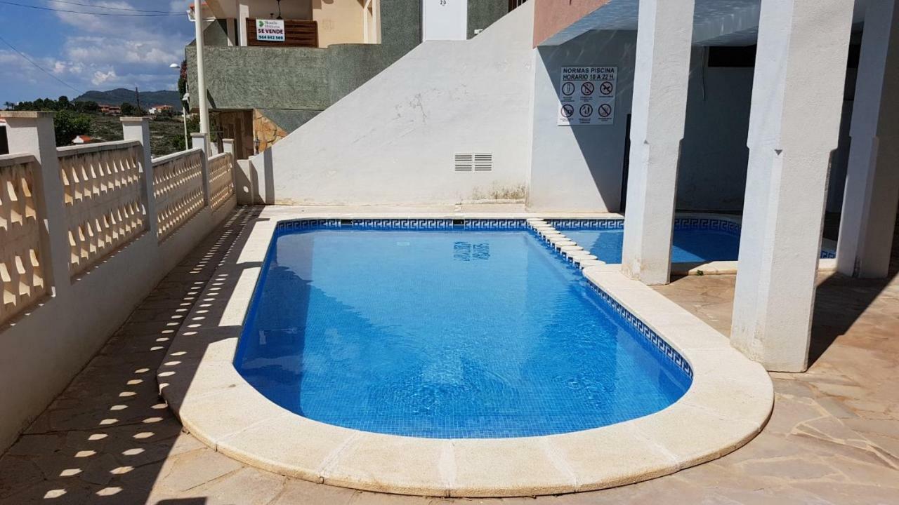 Fantástico Dúplex Con Vistas Impresionantes Al Mar Peñíscola Esterno foto